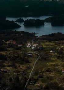 View of Bergen from above