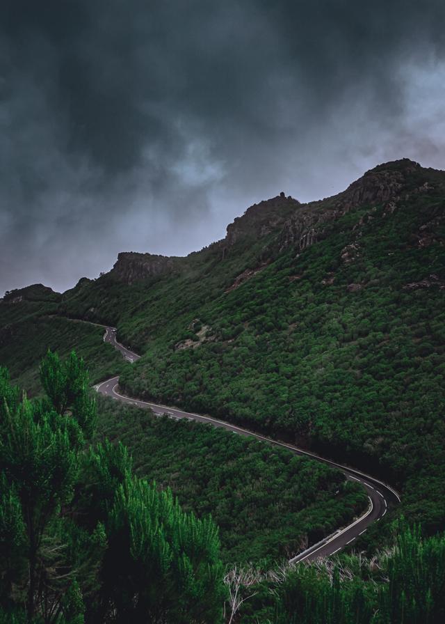 View from Pico do Areeiro in Madeira