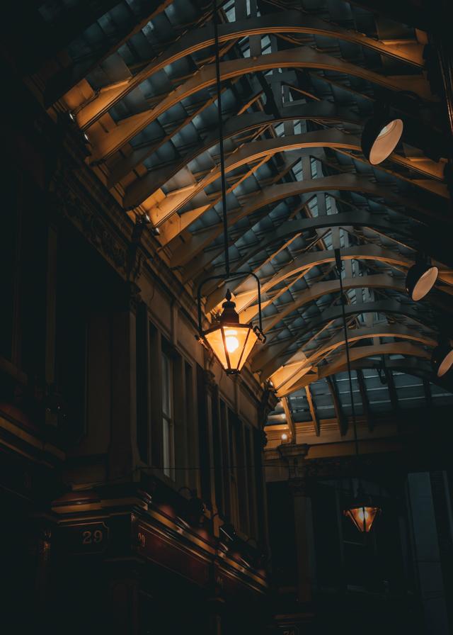 Elegant lights in London