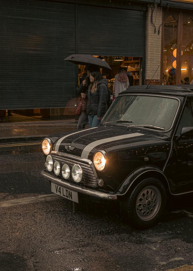 Old Car in London Borough Market